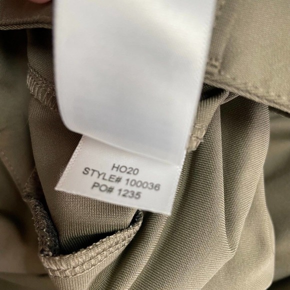 Rhone Commuter Pants Mens 36 Straight Leg Khaki Tan 36x28 Lightweight Stretch - Picture 12 of 12